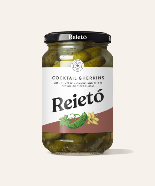 Reietó Cornichoner - 345g (190g Drænet Vægt)